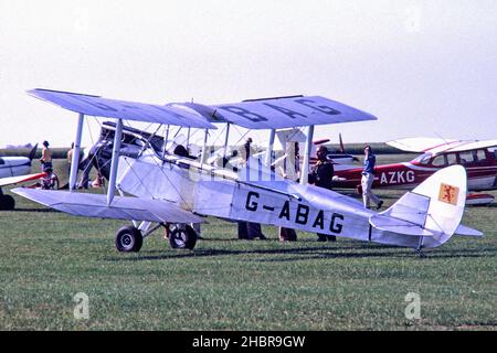 Die Flying for Fun Rallye in Sywell im Jahr 1975 Stockfoto