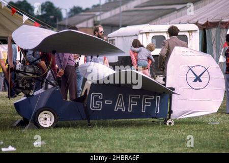 Die Flying for Fun Rallye in Sywell im Jahr 1975 Stockfoto