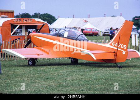 Die Flying for Fun Rallye in Sywell im Jahr 1975 Stockfoto