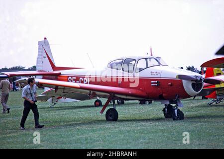 Die Flying for Fun Rallye in Sywell im Jahr 1975 Stockfoto