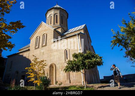 Tiflis/Georgien - 11/02/2016 : St. Nikolaus Kirche in Tiflis Hauptstadt von Georgien Stockfoto