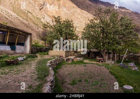 Jizeu Isev oder Jisev im Pamir-Gebirge, Tadschikistan Stockfoto