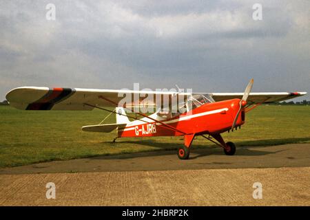 Flugplatz Sywell im Jahr 1972 Stockfoto