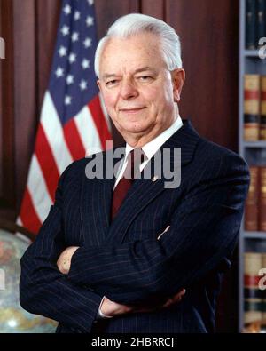 US-Senator Robert Byrd aus West Virginia, Ca. 25. März 2003 Stockfoto