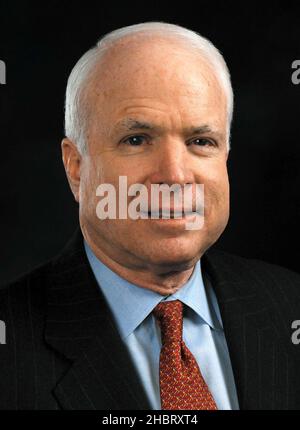 John McCain offizielles Fotoportrait Stockfoto