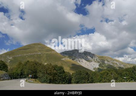 Terminillo Mountain, Rieti Lazio, Italien, Europa Stockfoto