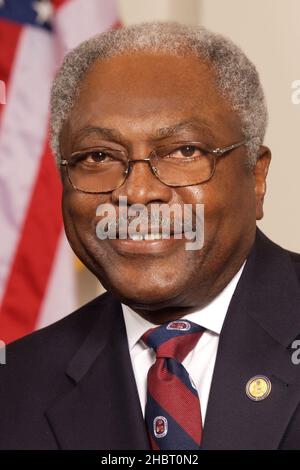 James Clyburn, Mitglied des Repräsentantenhauses der Vereinigten Staaten und Mehrheitsmitglied von Whip Ca. 12. Januar 2007 Stockfoto
