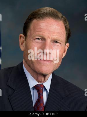 Offizielles Porträt des US-Senators Richard Blumenthal ca. 26. Januar 2011 Stockfoto
