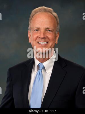 Offizielles Porträt des Senators der Vereinigten Staaten Jerry Moran (R-KS) ca. 21. Juni 2011 Stockfoto