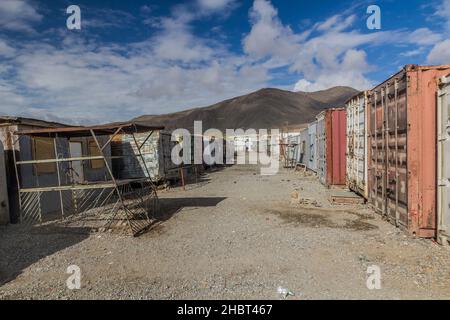 Basar des Dorfes Murghab in der Autonomen Region Gorno-Badakhshan, Tadschikistan Stockfoto