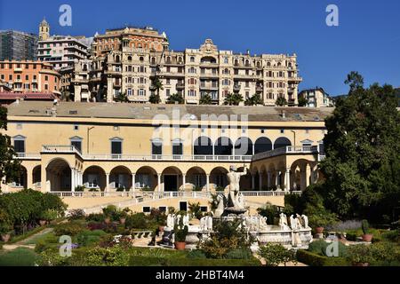 Villa del Principe - Palazzo di Andrea Doria, Genova, Genua, Italien, Italienisch, 16th Jahrhundert. Stockfoto