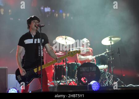 2010s Vietnam: USAID-Co-sponsern MTV-EXIT-Konzert in Hanoi gegen Menschenhandel Ca. 26 Mai 2012 Stockfoto