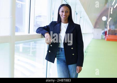 Ana Peleteiro, gesehen während der Silvestres des Jahres Preisverleihung im Vallermoso Stadion. (Foto von Atilano Garcia / SOPA Images/Sipa USA) Stockfoto