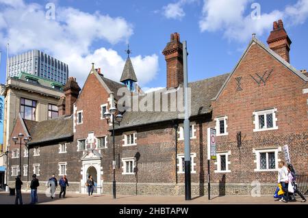 Altes Schloss von John Whitgift School, Old Palace Road, Croydon, London Borough of Croydon, Greater London, England, United Kingdom Stockfoto