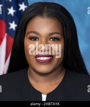 Offizielles Porträt des Vertreters Cori Bush ca. 3. Januar 2021 Stockfoto