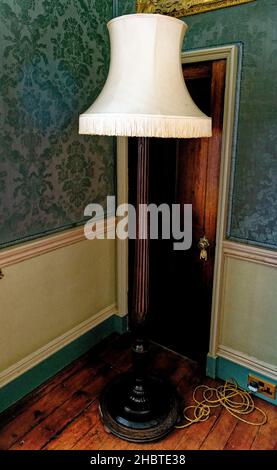 Antike alte Lampe in der Küche von Culzean Castle - Maybole in Ayrshire Scotland, Vereinigtes Königreich. 22nd vom Juli 2021 Stockfoto