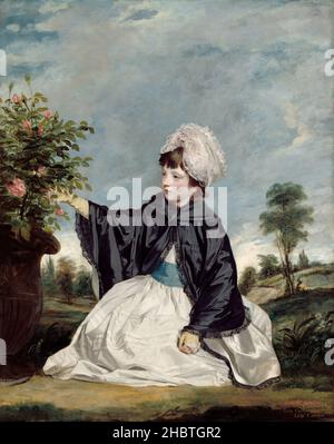 Lady Caroline Howard - 1778 - Öl auf Leinwand 143 x 113 cm - Reynolds Joshua Stockfoto