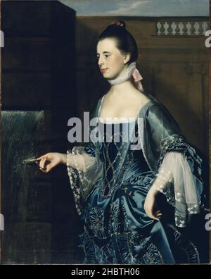 John Singleton Copley - Frau Daniel Sargent (Mary Turner) Stockfoto