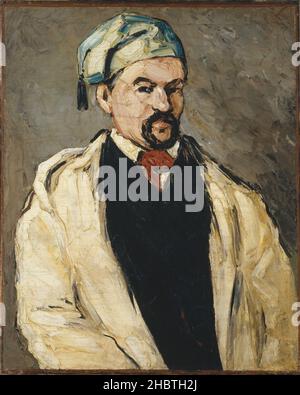 Antoine Dominique Sauveur Aubert - geb. 1817 - , Onkel des Künstlers - 1866 - Öl auf Leinwand 79,7 x 64,1 cm - ce01Cézanne Paul Stockfoto