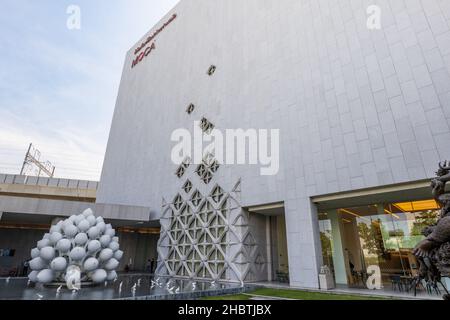 Bangkok, Thailand - Dezember 2021: Museum of Contemporary Art (MOCA BANGKOK) , Bangkok, Thailand. Stockfoto