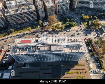 Luftaufnahme des Macedonia Palace Hotel in Thessaloniki, Griechenland Stockfoto