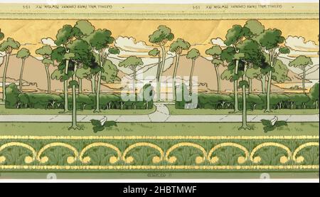 Gledhill Wall Paper Co. - Frieze Stockfoto