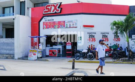 Alltag, Progreso, Yucatan, mexiko Stockfoto