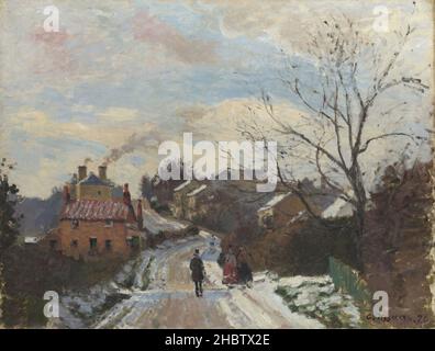 Fox Hill, Upper Norwood - 1870 - Öl auf Leinwand 35,3 x 45,7 cm - pi02Pissarro Camille Stockfoto