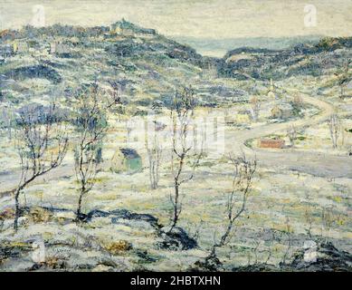 Ernest Lawson - Harlem Valley, Winter Stockfoto