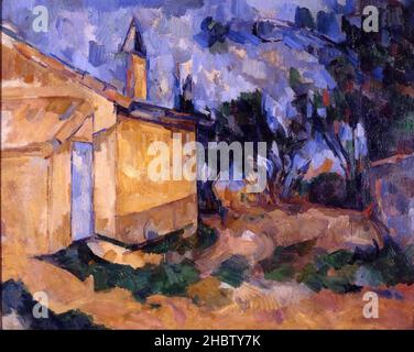 Le cabanon de Jourdan - 1906 - Öl auf Leinwand keine Infos - ce02Cézanne Paul Stockfoto