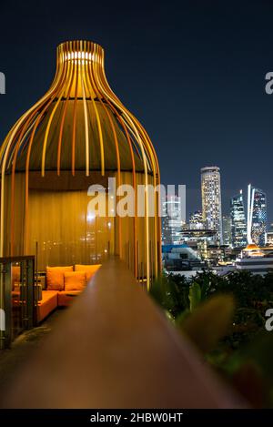 Hotel ParkRoyal Collection Pickering, Singapur Stockfoto