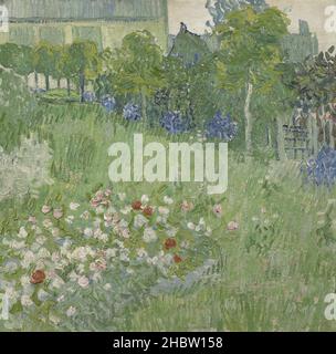 Daubignys Garten - 1890 - Öl auf Leinwand 51 x 51,2 cm - vg01Van Gogh Vincent Stockfoto