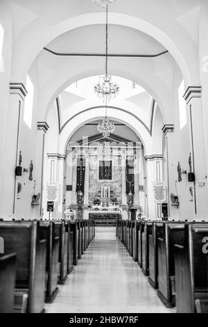 Der Tempel oder die Pfarrei unserer Lieben Frau von Guadalupe ist das größte katholische Gebäude in der Stadt Altar, Sonora im Norden von Sonora, Mexiko. Katholische Kirche. © (© Foto: LuisGutierrez / NortePhoto.com) © El templo o parroquia de Nuestra Señora de Guadalupe es el Mayor edificio Católico de la Villa de Altar, Sonora ubicado en el norte de Sonora, México. Iglesia Católica.© (© Foto: LuisGutierrez/NortePhoto.com) © Stockfoto