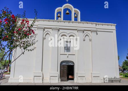 Der Tempel oder die Pfarrei unserer Lieben Frau von Guadalupe ist das größte katholische Gebäude in der Stadt Altar, Sonora im Norden von Sonora, Mexiko. Katholische Kirche. © (© Foto: LuisGutierrez / NortePhoto.com) © El templo o parroquia de Nuestra Señora de Guadalupe es el Mayor edificio Católico de la Villa de Altar, Sonora ubicado en el norte de Sonora, México. Iglesia Católica.© (© Foto: LuisGutierrez/NortePhoto.com) © Stockfoto