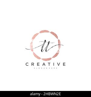 TT erste Handschrift minimalistische geometrische Logo Vorlage Vektor-Kunst, Logo für Business-Schönheit, Mode und andere Kunst Stock Vektor