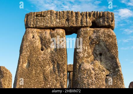Stonehenge Sarsen Stones 2021 Stockfoto