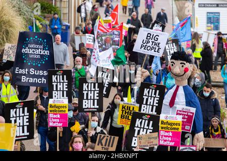 Tötet den Bill March in Eastbourne 2021 Stockfoto