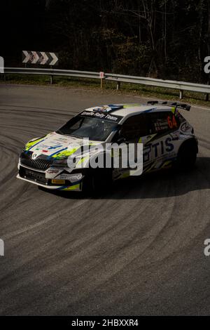 gara di WRC2 Stockfoto