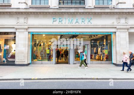 Primark, oxford Street Store, london, großbritannien Stockfoto