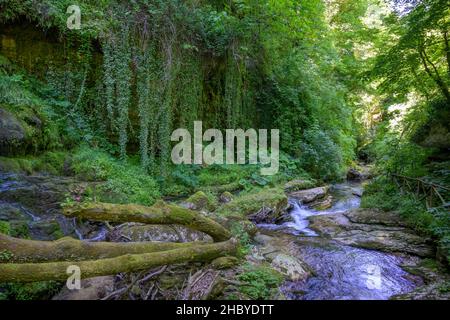 Orfento River Canyon, Caramanico Terme, Provinz Pescara, Italien Stockfoto