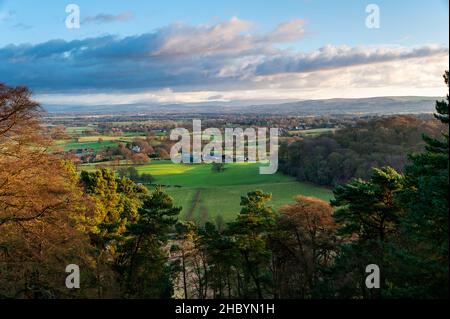 Cheshire-Landschaften Stockfoto