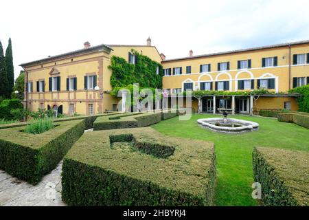 Villa La Foce, Chianciano Terme,Toskana, Italien Stockfoto