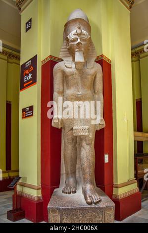 Koloss von Ramesses II, Statue im Kairoer Museum Stockfoto