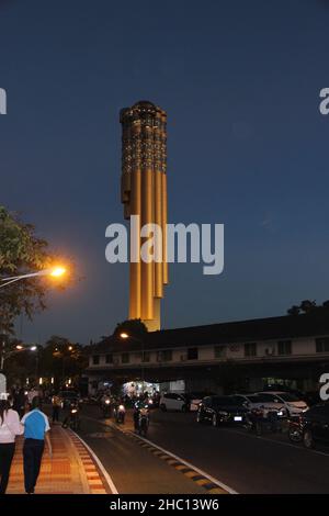 Fotografische Aufnahmen aus dem Nordosten Thailands, aufgenommen in buddhistischen Tempeln in und um ROI et, der kulturellen Hauptstadt Isaans. Stockfoto