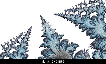 Farbe erstaunlich fraktalen Hintergrund Muster Blume, verschiedene Formen und Farben, grafische Elemente für Design und Dekoration. 3D Rendern Stockfoto