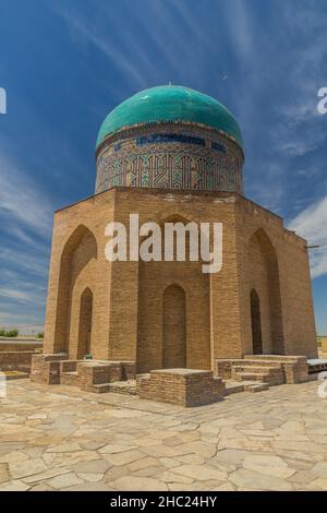 Rabia Sultan Begim Mausoleum in Turkistan, Kasachstan Stockfoto