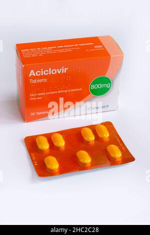 Acclislovir antivirale Medikamente. Stockfoto