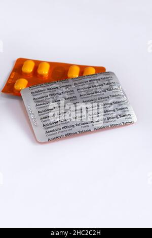 Acclislovir antivirale Medikamente. Stockfoto