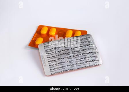 Acclislovir antivirale Medikamente. Stockfoto