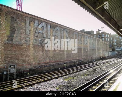 Die Überreste des Hammersmith Palais, Shepherd's Bush Road, London, W6, England, GROSSBRITANNIEN Stockfoto